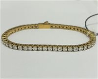 Bracciale John Richmond Donna Tennis Lab in Titanio Diamante Lab Grown 4.80 Ct JRTW29GW - JRTW29GW